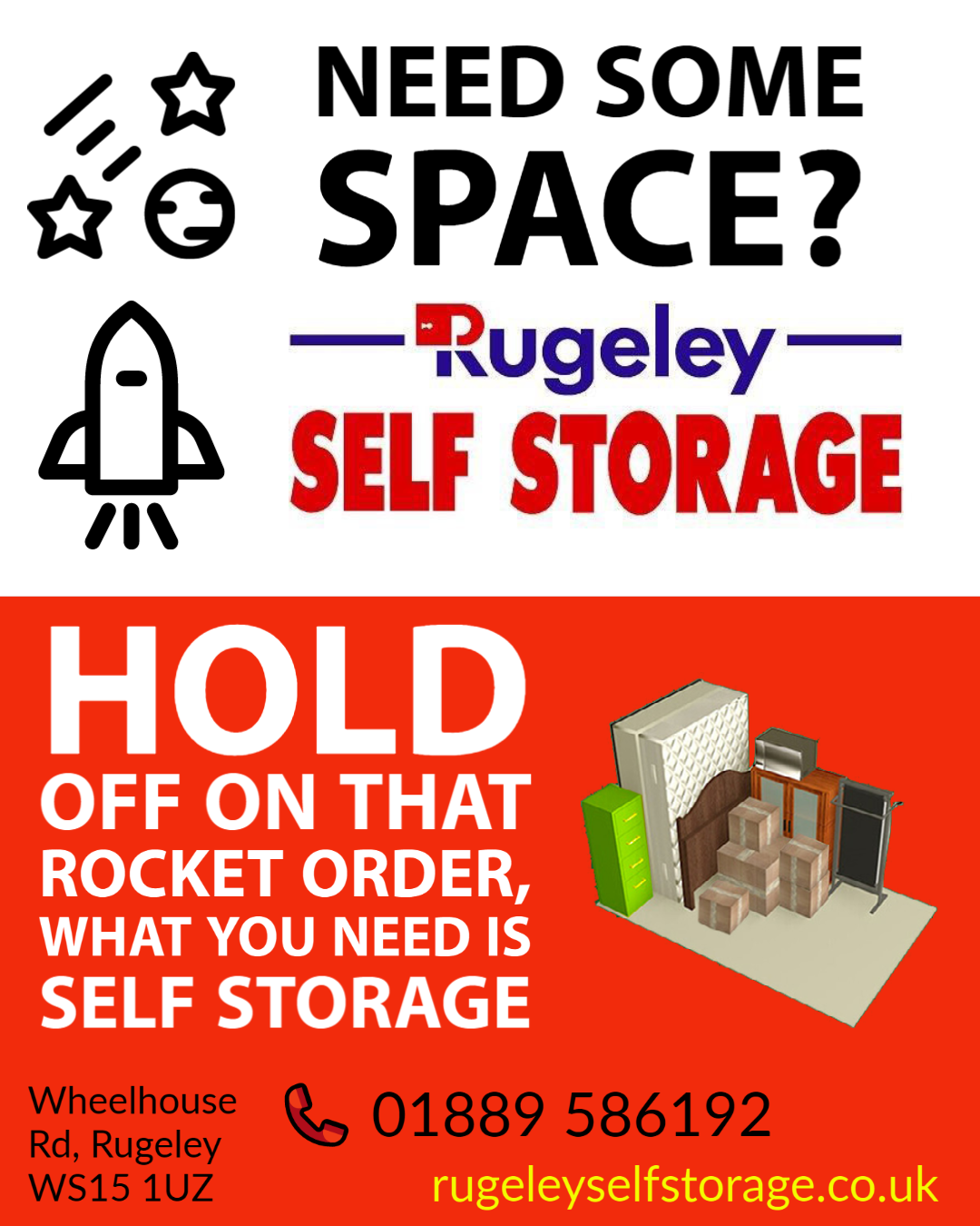 Wednesbury & Walsall Self Storage Units Rugeley Self Storage