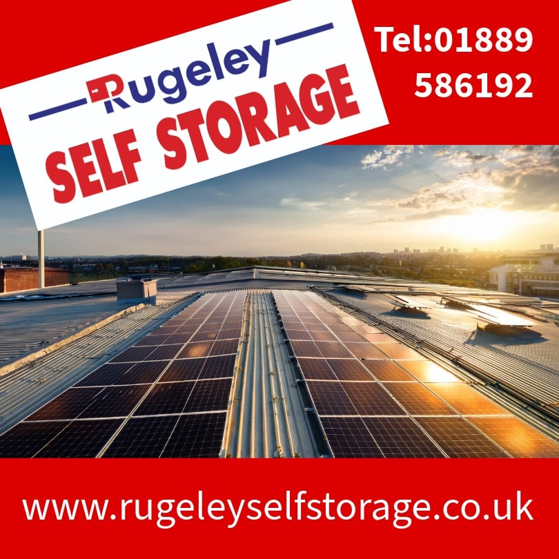 Solar powered self storage
